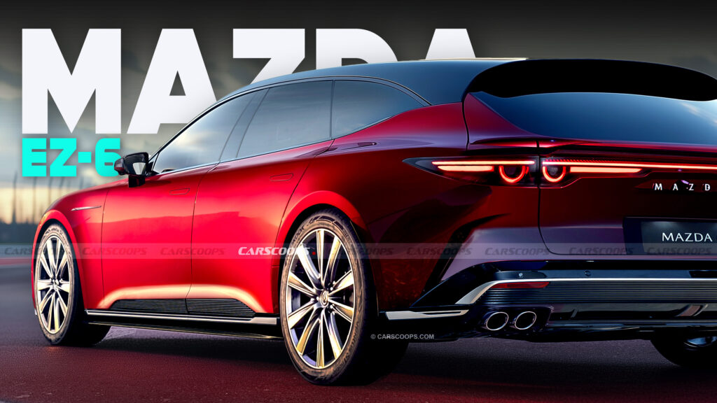  What If Mazda Built An Inline-Six Sports Wagon From The EZ-6?